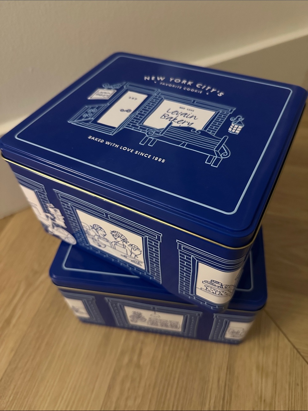 Levain Bakery Decorative Cookie Tins (2)